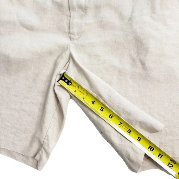 Tommy Bahama Linen Blend Shorts Size 40 Beige - Picture 6 of 7